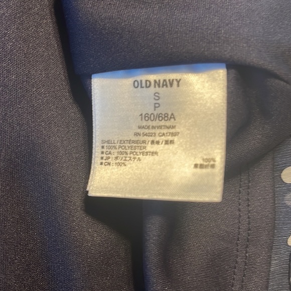 NWOT Old Navy skirt in navy blue with white polka dots size small - Picture 10 of 10